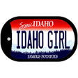 Idaho Girl Idaho Novelty Metal Dog Tag Necklace DT-9893