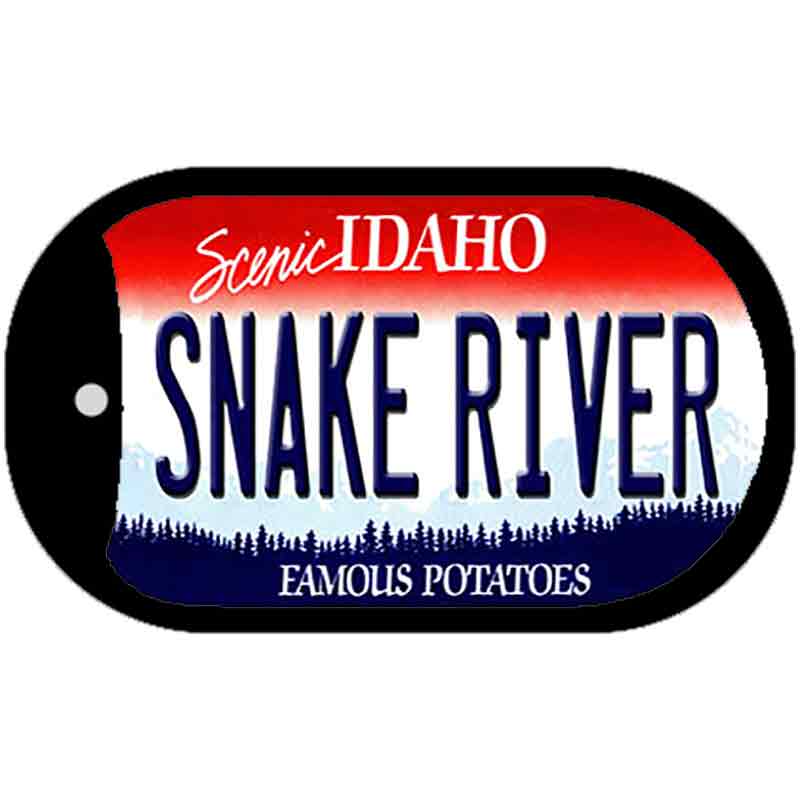 Snake River Idaho Novelty Metal Dog Tag Necklace DT-9896