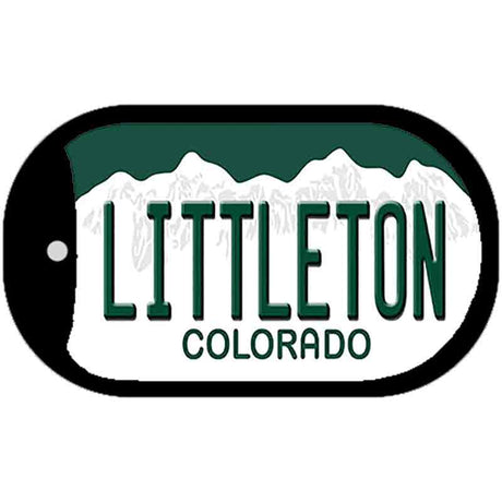 Littleton Colorado Novelty Metal Dog Tag Necklace DT-9919