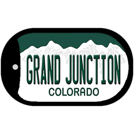 Grand Junction Colorado Novelty Metal Dog Tag Necklace DT-9922