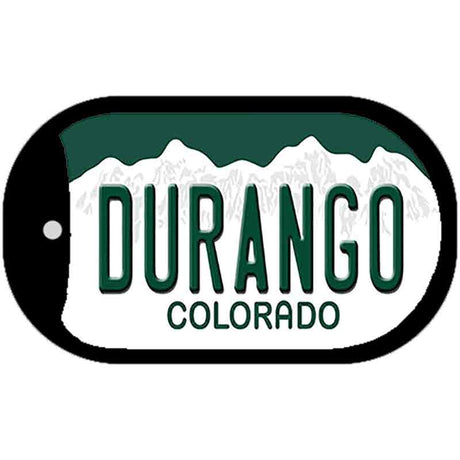 Durango Colorado Novelty Metal Dog Tag Necklace DT-9924