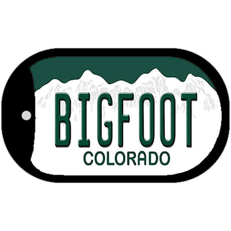 Bigfoot Colorado Novelty Metal Dog Tag Necklace DT-9930