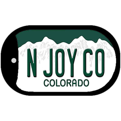 N Joy CO Colorado Novelty Metal Dog Tag Necklace DT-9935