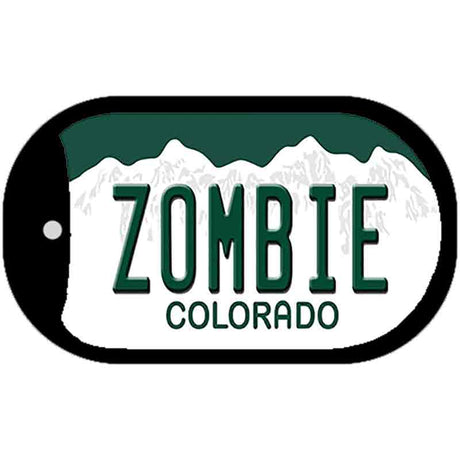 Zombie Colorado Novelty Metal Dog Tag Necklace DT-9939