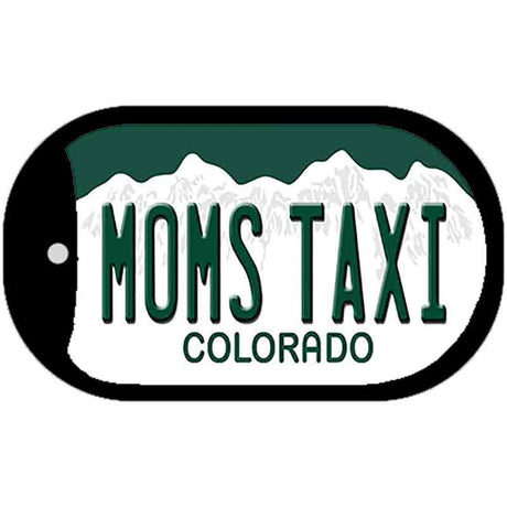 Moms Taxi Colorado Novelty Metal Dog Tag Necklace DT-9944