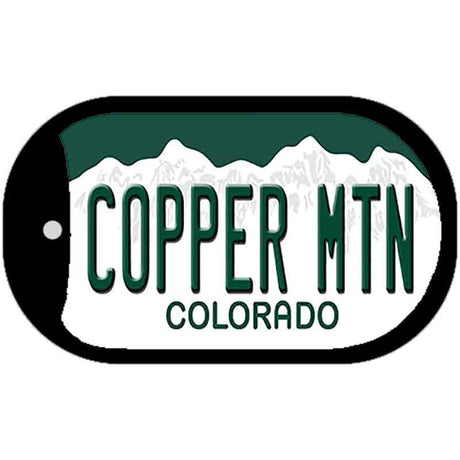 Copper Mountain Colorado Novelty Metal Dog Tag Necklace DT-9952