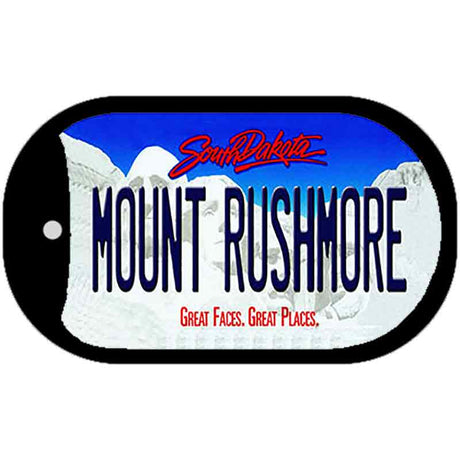 Mount Rushmore South Dakota Novelty Metal Dog Tag Necklace DT-9958