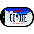 Coyote South Dakota Novelty Metal Dog Tag Necklace DT-9961