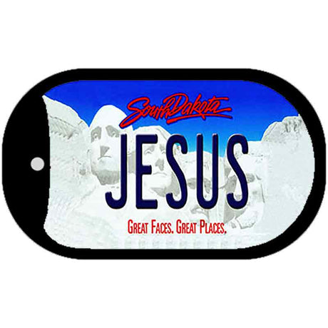 Jesus South Dakota Novelty Metal Dog Tag Necklace DT-9970