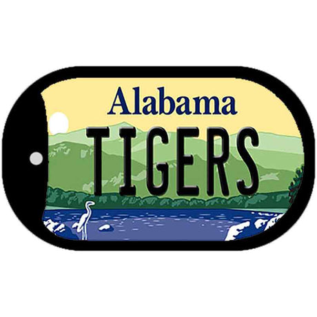 Tigers Alabama Novelty Metal Dog Tag Necklace DT-9998