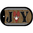 Joy Novelty Metal Dog Tag Necklace DT-XMAS-21