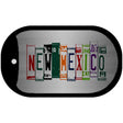 New Mexico License Plate Art Novelty Metal Dog Tag Necklace