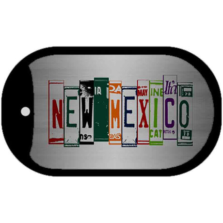 New Mexico License Plate Art Novelty Metal Dog Tag Necklace