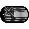 Mississippi Carbon Fiber Brushed Aluminum Novelty Metal Dog Tag Necklace DTC-1116