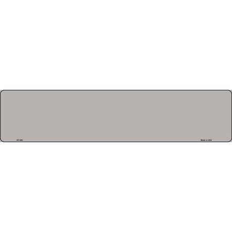 Tan Novelty Metal European License Plate Tag EP-065