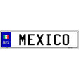 Mexico Novelty Metal European License Plate Tag EP-120