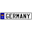 Germany Novelty Metal European License Plate Tag EP-122