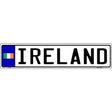 Ireland Novelty Metal European License Plate