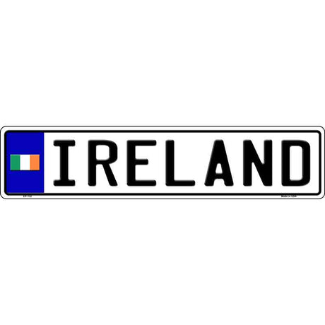 Ireland Novelty Metal European License Plate