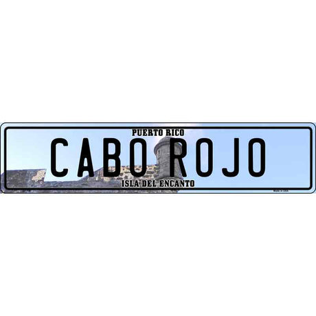 Cabo Rojo Puerto Rico Novelty Metal European License Plate