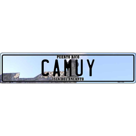 Camuy Puerto Rico Novelty Metal European License Plate