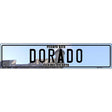 Dorado Puerto Rico Novelty Metal European License Plate