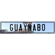 Guaynabo Puerto Rico Novelty Metal European License Plate