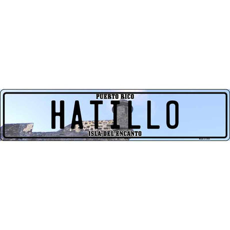 Hatillo Puerto Rico Novelty Metal European License Plate