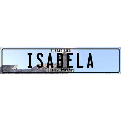 Isabela Puerto Rico Novelty Metal European License Plate