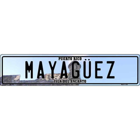 Mayaguez Puerto Rico Novelty Metal European License Plate