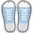 Anchor Baby Blue Novelty Metal Shoe Outlines (Set of 2)