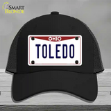 Toledo Ohio Novelty License Plate Hat Mesh / Black