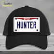 Hunter Ohio Novelty License Plate Hat Mesh / Black