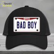 Bad Boy Ohio Novelty License Plate Hat Mesh / Black