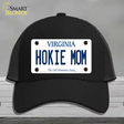 Hokie Mom Virginia Novelty License Plate Hat Mesh / Black