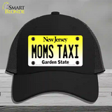 Moms Taxi New Jersey Novelty License Plate Hat Mesh / Black