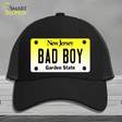 Bad Boy New Jersey Novelty License Plate Hat Mesh / Black