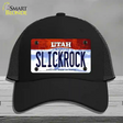 Slickrock Utah Novelty License Plate Hat Mesh / Black