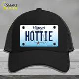 Hottie Missouri Novelty License Plate Hat Mesh / Black