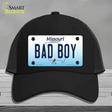 Bad Boy Missouri Novelty License Plate Hat Mesh / Black