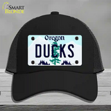 Ducks Oregon Novelty License Plate Hat Mesh / Black