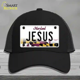 Jesus Maryland Novelty License Plate Hat Mesh / Black