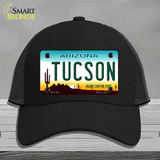 Tucson Arizona Novelty License Plate Hat Mesh / Black