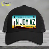 N Joy Arizona Novelty License Plate Hat Mesh / Black