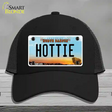 Hottie North Dakota Novelty License Plate Hat Mesh / Black