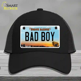 Bad Boy North Dakota Novelty License Plate Hat Mesh / Black