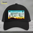 Prescott Valley Arizona Novelty License Plate Hat Mesh / Black