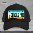 Dbacks Fan Arizona Novelty License Plate Hat Mesh / Black