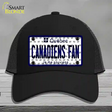 Canadiens Fan Quebec Novelty License Plate Hat Mesh / Black