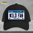 Wild Fan Minnesota Novelty License Plate Hat Mesh / Black